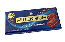 Шоколад (Millenium) молочный пористий (28) Акция